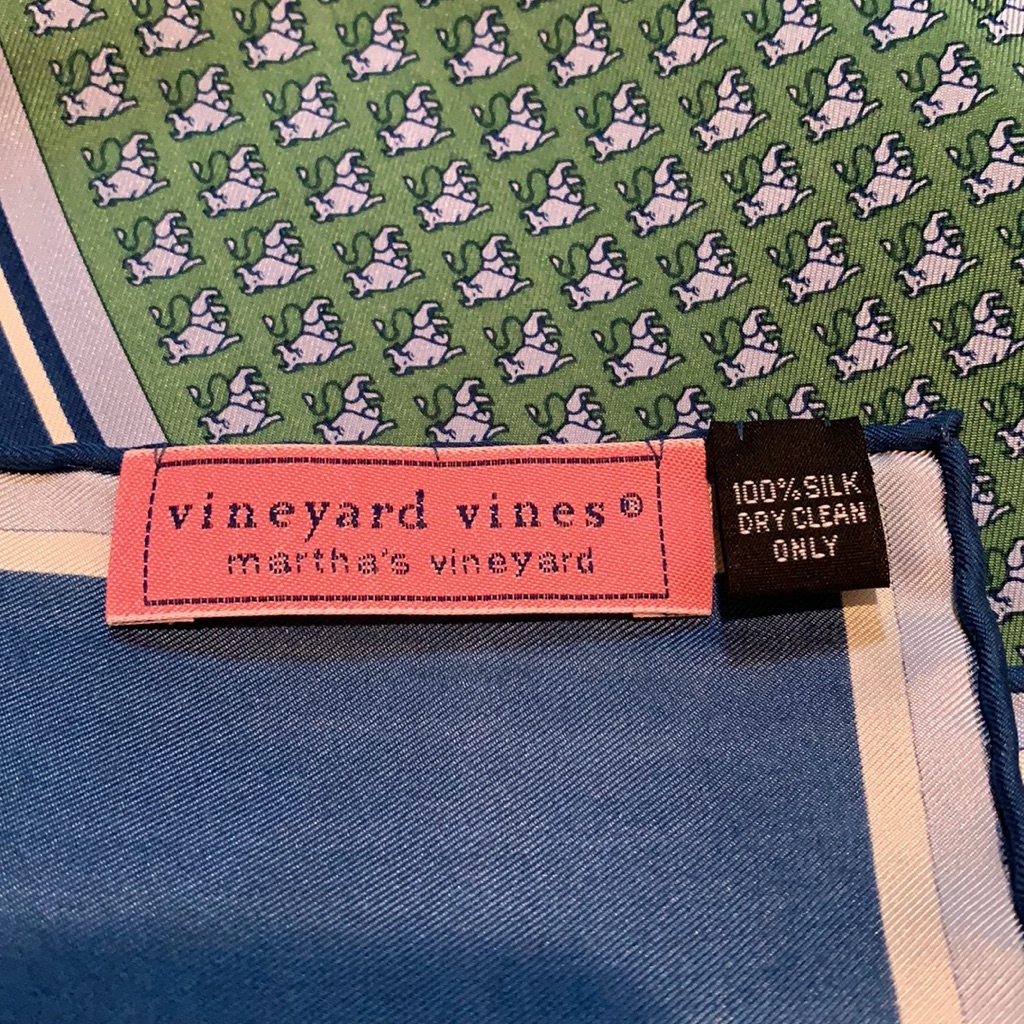 Vineyard Vines Marthas Vineyard 100 Silk Scarf